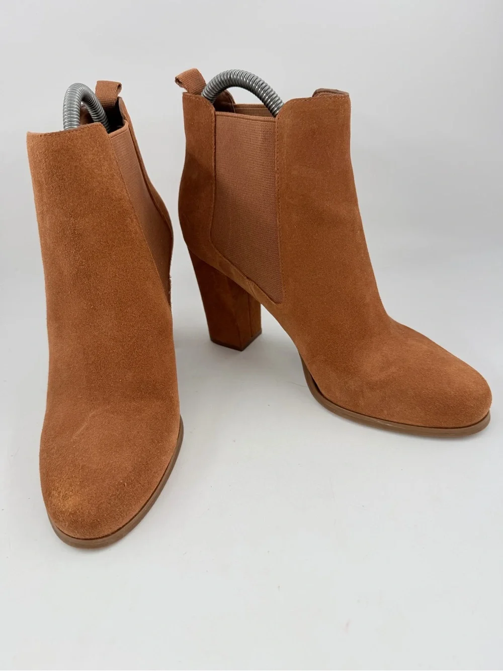 NEW! Michael Michael Kors Women’s Lottie Brown -SZ 7.5- Suede Chelsea Bootie